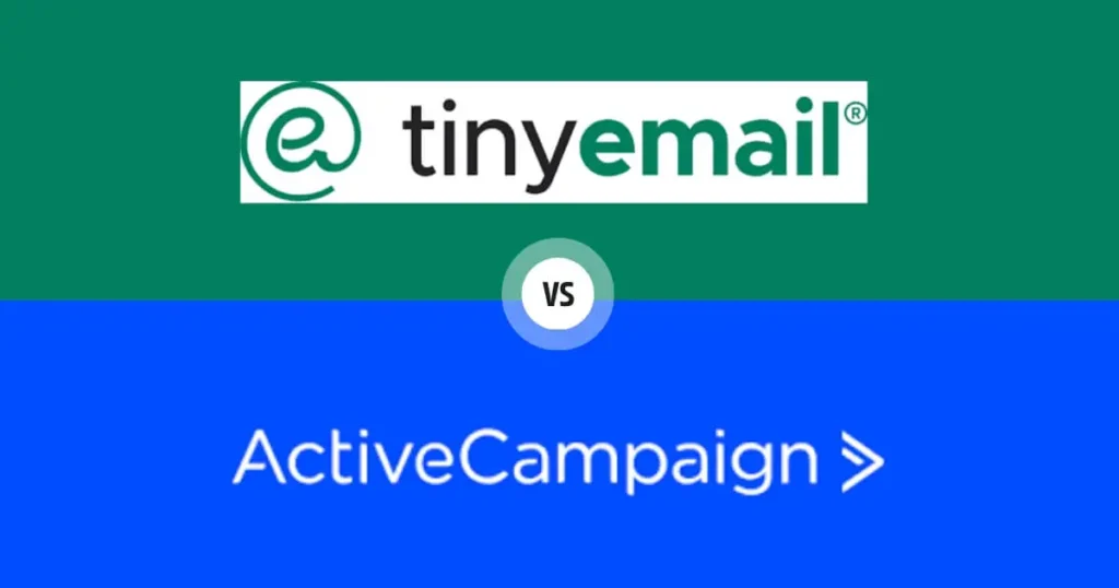 ActiveCampaign vs TinyEmail: 2024 free Email